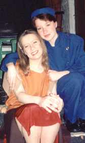 Lara Tomlinson & Emily Rosser in Cinderella [Jan 1994]