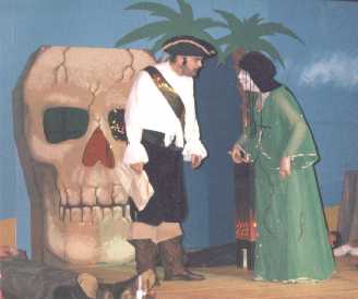 Ian and Charlotte in The Pirate Prince
