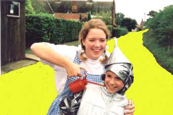 Dorothy and Tin Man in the Wizard of Oz [Sept 2000]