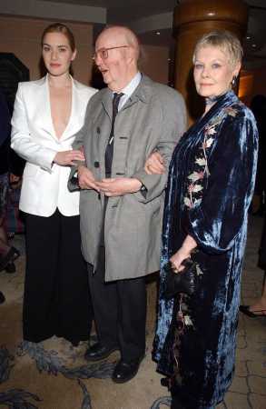 Kate Winslet, John Bayley and Judi Dench