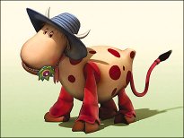 The Magic Roundabout: Ermintrude the Cow (the voice of Joanna Lumley)