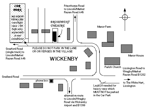 Wickenby Village Map