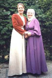 Lara Tomlinson and Sheila Buckthorp in Hereward [July 1995]